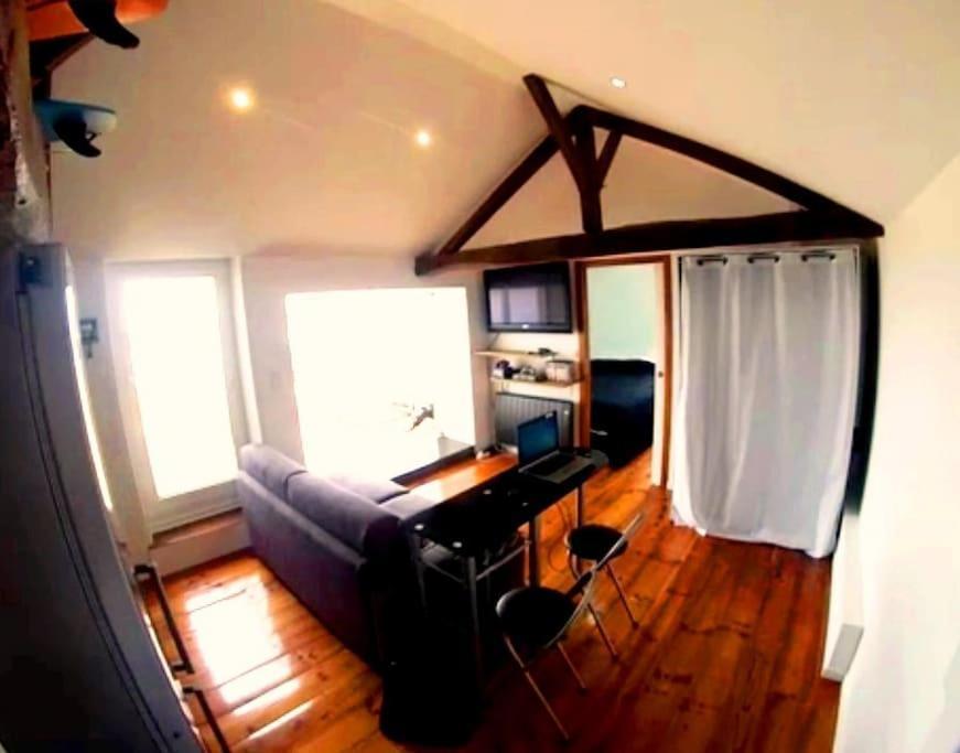 T2 A Anglet Grande Terrasse Vue Mer, Plage A Pied. Exterior foto